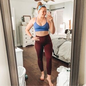 Lululemon Align HR leggings 28” Red Merlot